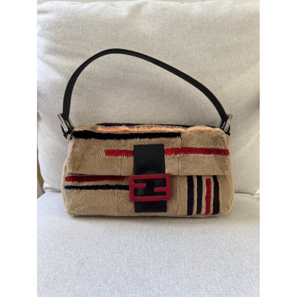 multicolour rabbit baguette fendi handbag - Picture 5 of 9